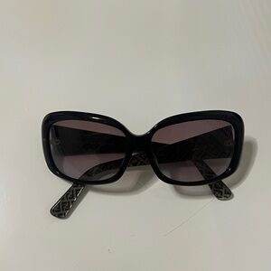 Vintage Fendi Black and Gold Sunglasses